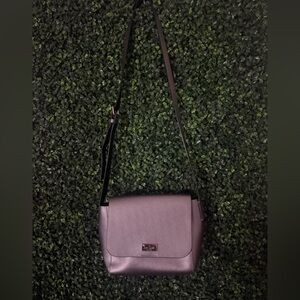 Kate Spade Elegant Gray Crossbody Bag